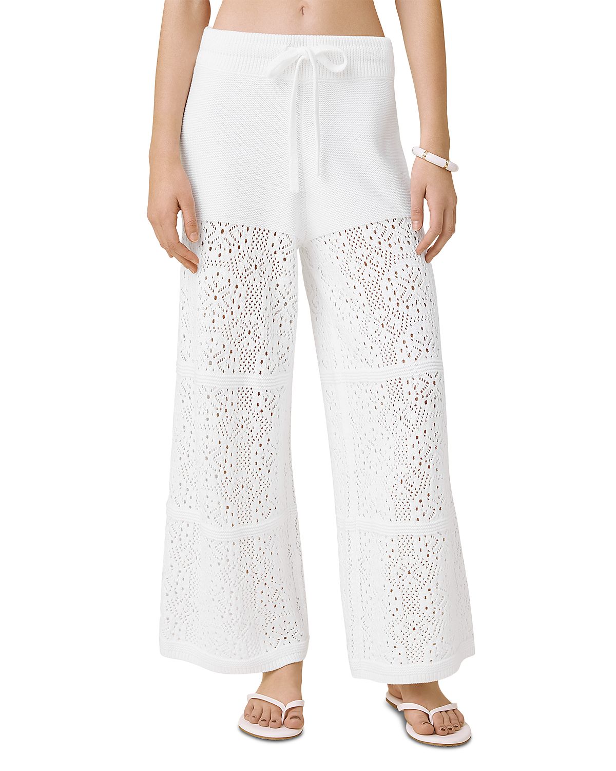 Splendid Beckham Crocheted Sweater Pants