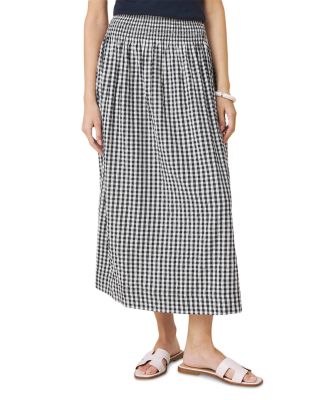 Splendid Gigi Gingham Midi Skirt