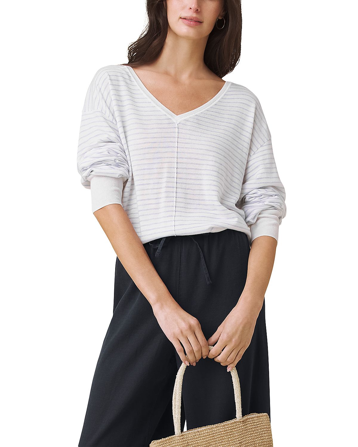 Splendid Erica Striped Sweater