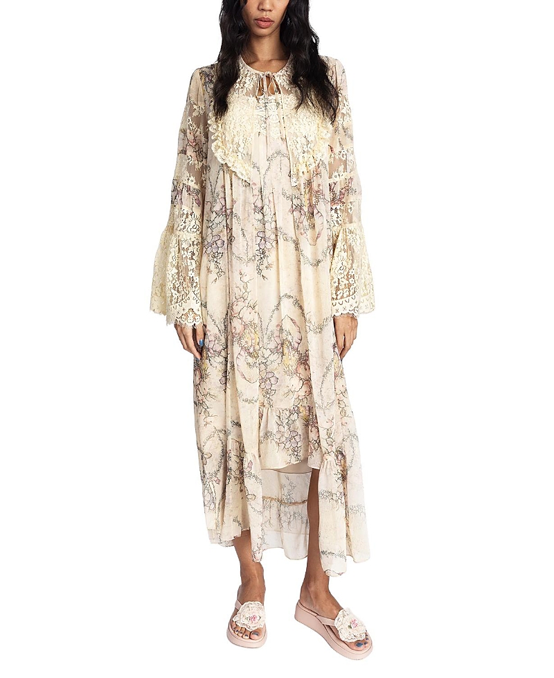 Anna Sui Spirit Bloom Chiffon Peignoir