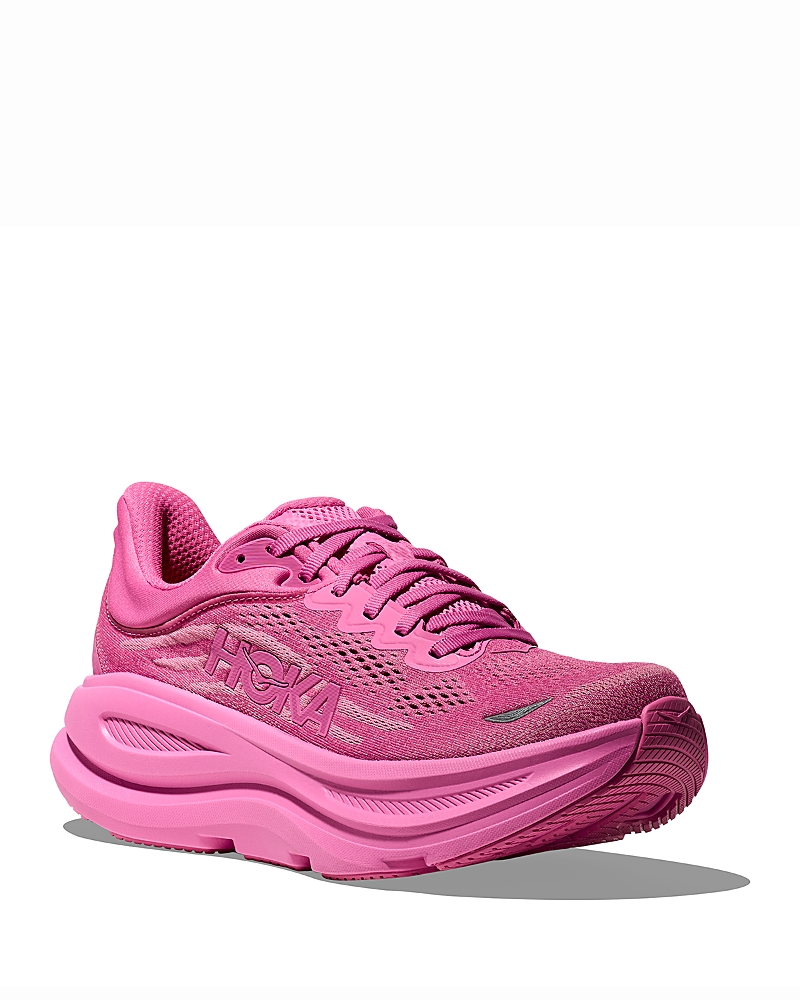 Hoka Women's Bondi 9 Running Sneakers in Crabapple