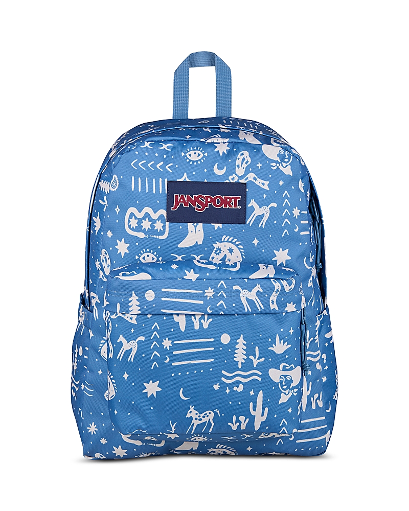 JanSport SuperBreak Plus Yeehaw & Horses Printed Backpack