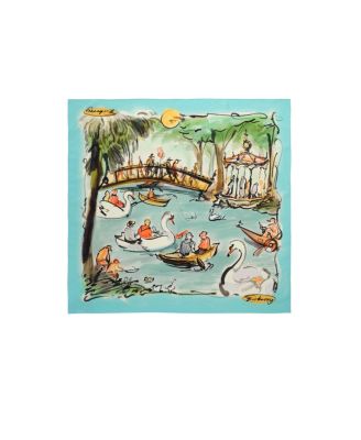  Swan Lake Silk Scarf