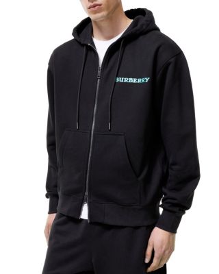  Heritage Logo Cotton Zip Hoodie