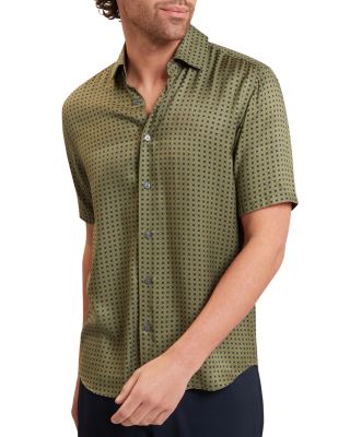 Regular Fit Geo Tile Shirt