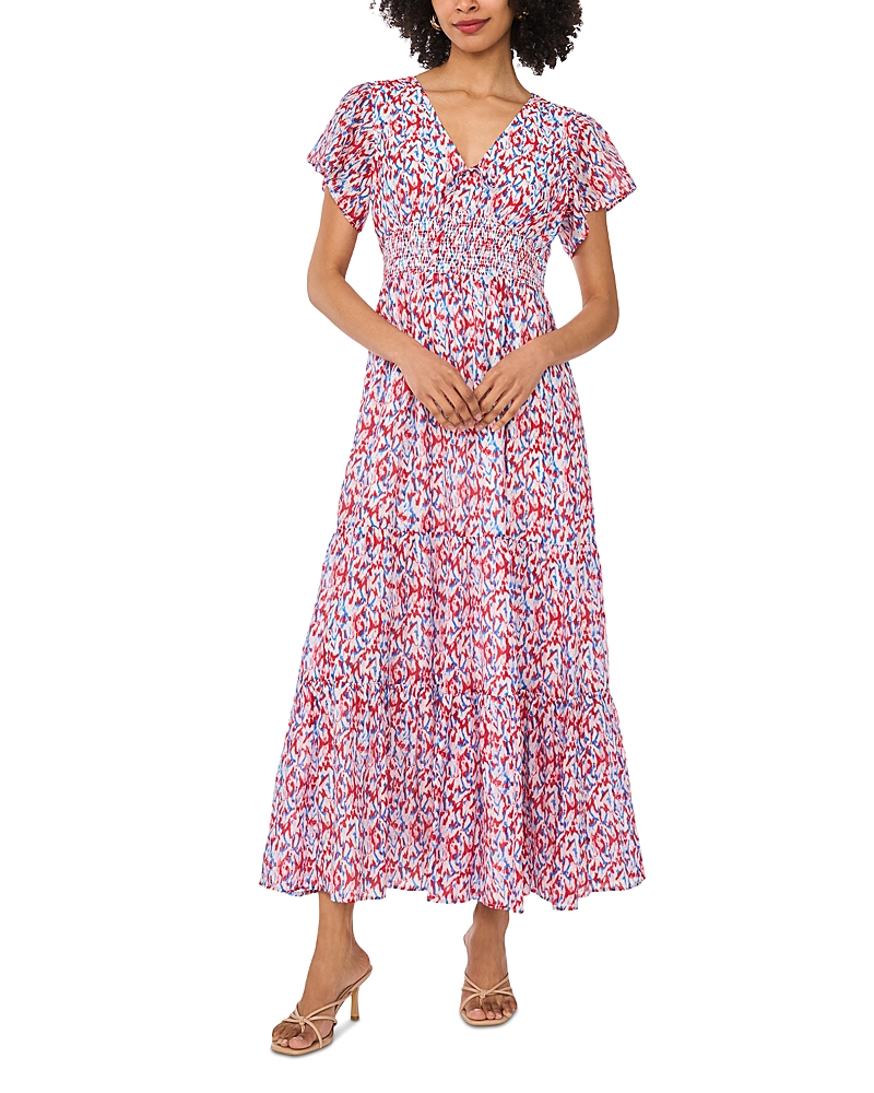 Vince Camuto Smocked Maxi Dress