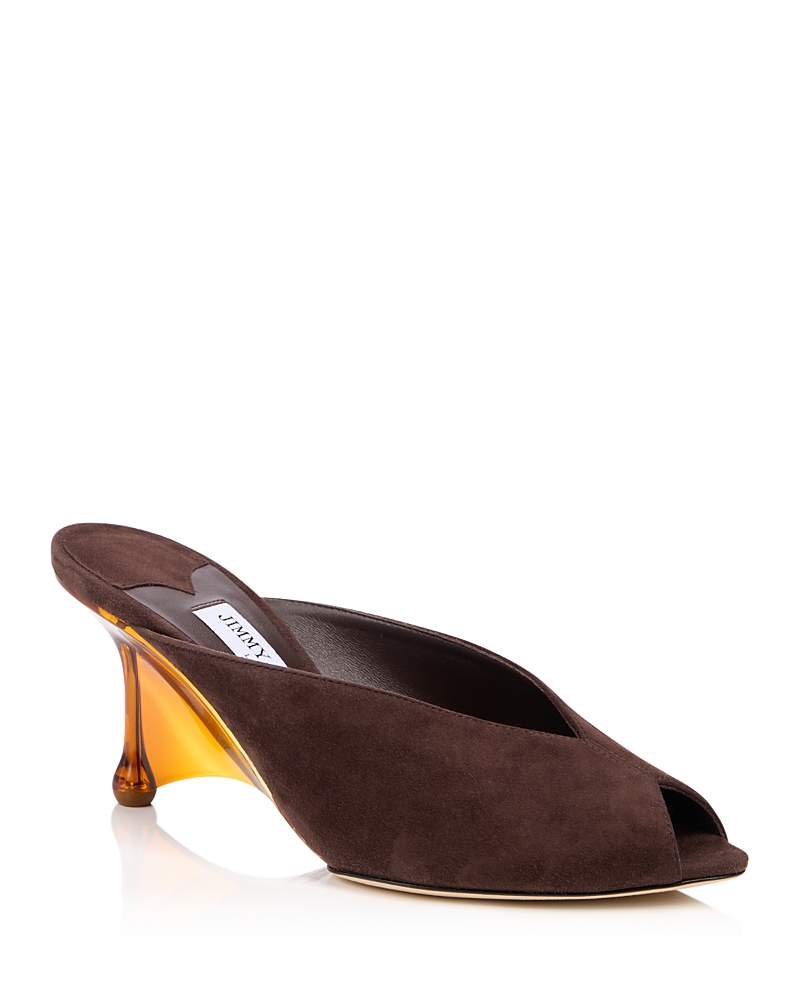 Jimmy Choo Women's Glace 80 Mules
