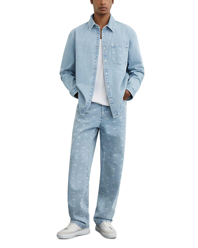 Reiss x McLaren Chronix Denim Shirt