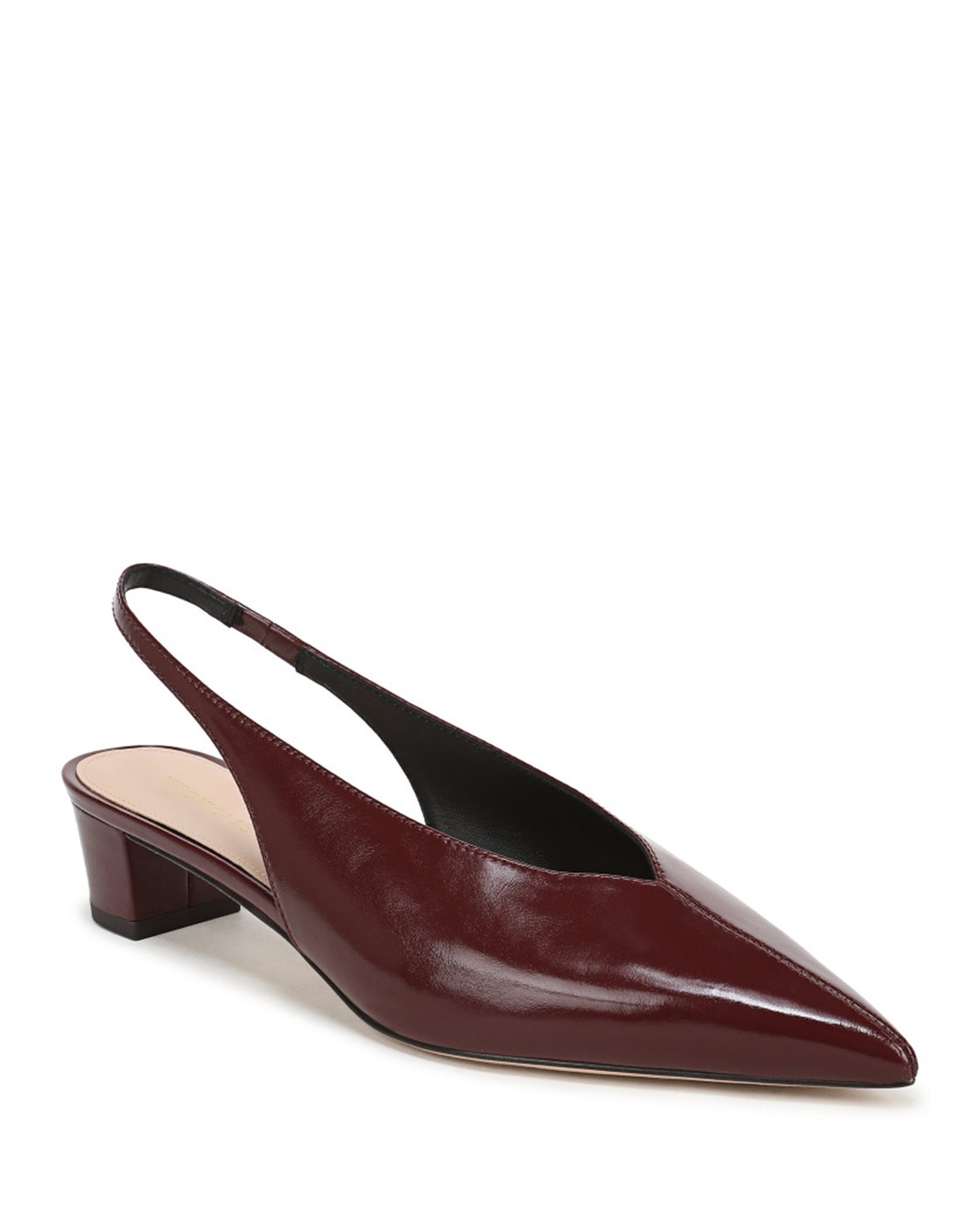 Pamela Leather Slingback Pumps