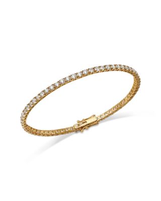 Diamond Tennis Bracelet in 14K Yellow Gold, 5.0 tcw