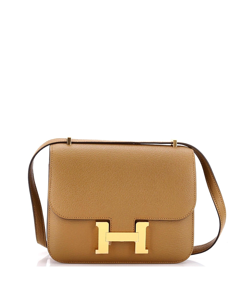 Pre-owned Pre-owned Hermes Hermes 18 Constance Nm Bag Chevre Mysore In Brown
