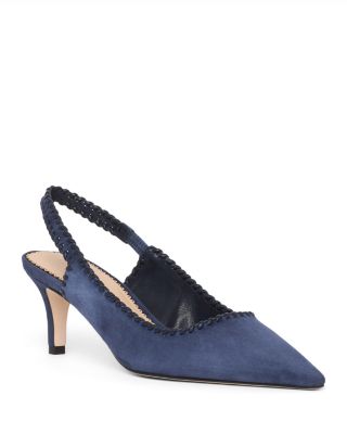 Women's Sylvie Suede Slingback Pumps