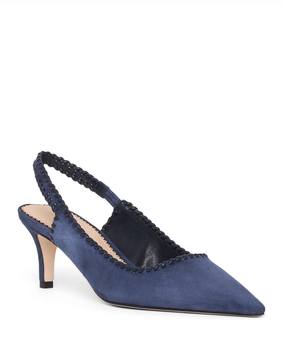 Sylvie Suede Slingback Pumps