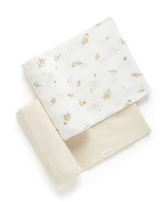  Unisex 2 Pack Muslin Wrap - Baby