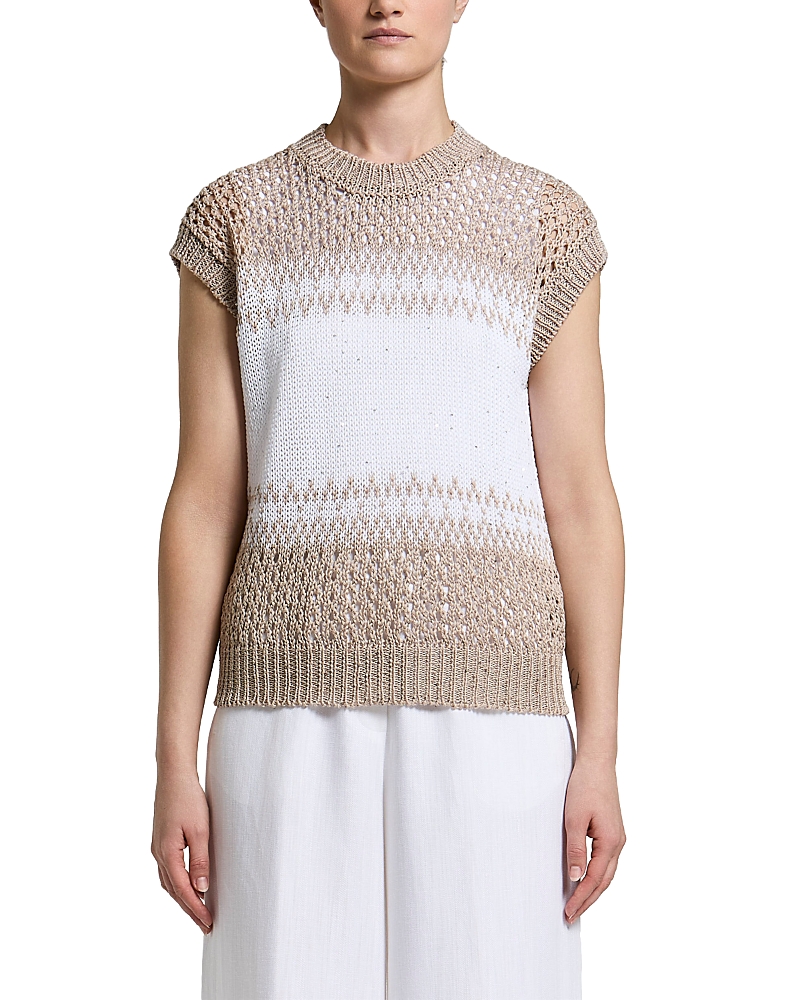 Peserico Sequin Sweater Vest