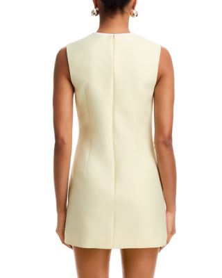 self portrait taffeta bow mini dress Self-portrait Taffeta dcollet dress with bow