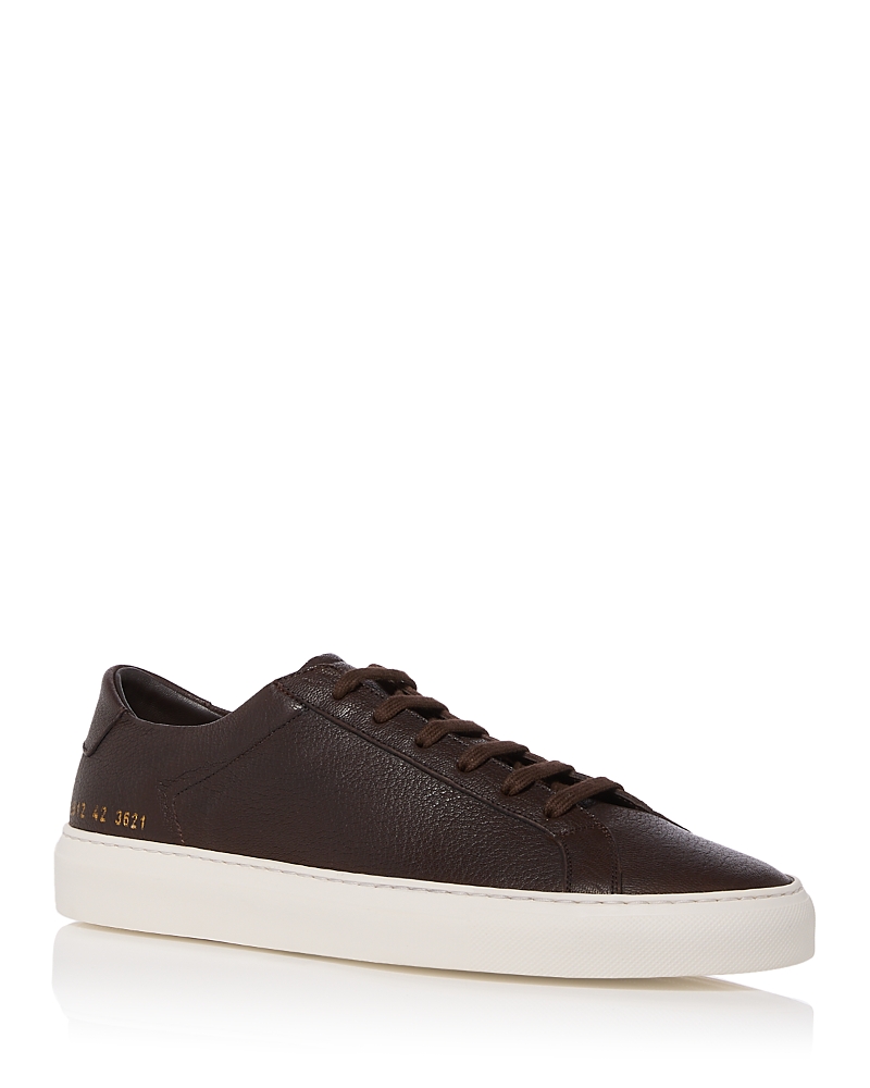 Common Projects Men's Achilles Leather Sneakers