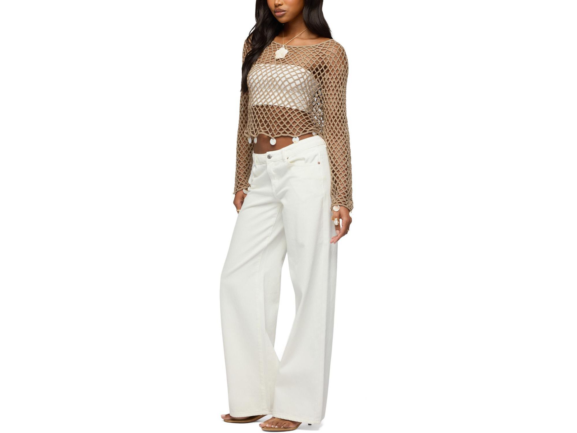 Macarena Crochet Charm Top — Image 5