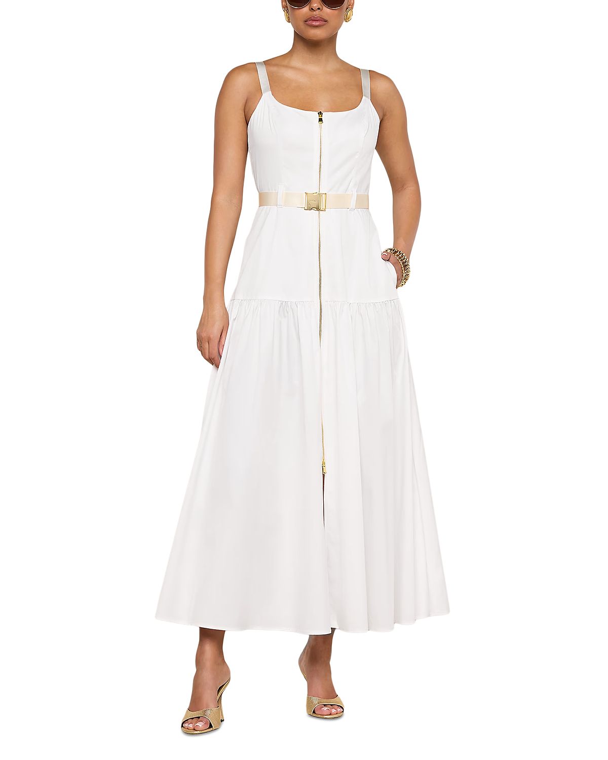 L'Agence Rima Zippered Dress