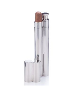  Cigar Holder and Flask in Stainless Steel