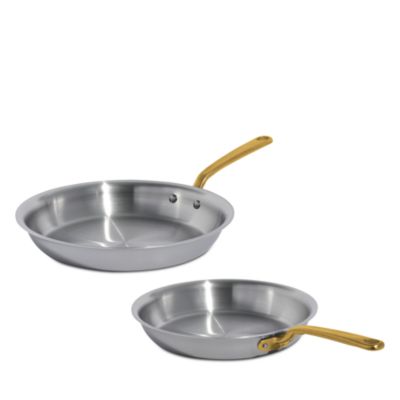5-Ply Stainless Clad 10" & 12" Fry Pan Set