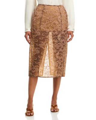 Lace Pencil Skirt