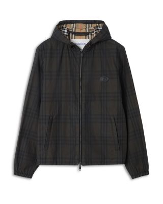 Newport Twill Plaid Hooded Jacket