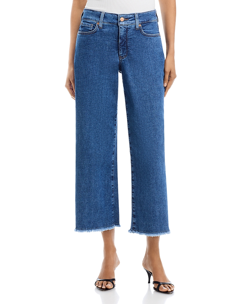 Nydj Teresa High Rise Wide Leg Ankle Jeans in Salton