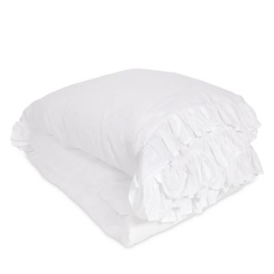 Charlie Ruffle Duvet Set, Queen
