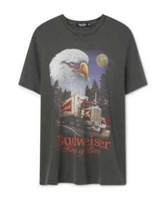  Unisex Budweiser Semi Truck Vintage Tee