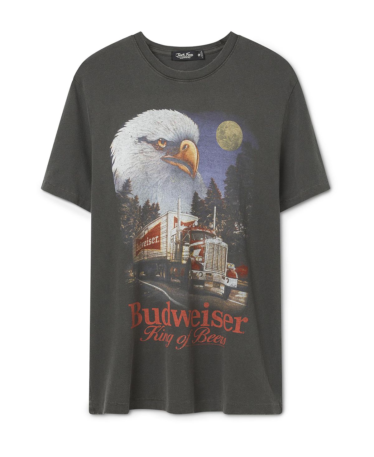 Junk Food Clothing Unisex Budweiser Semi Truck Vintage Tee
