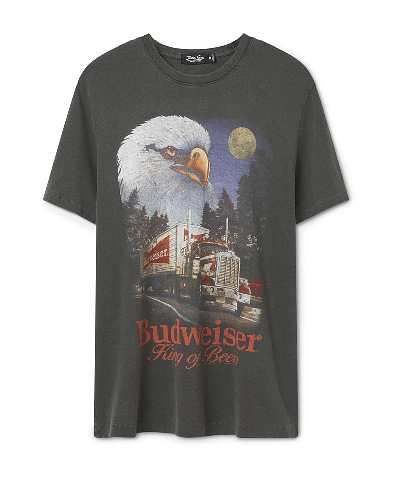 Junk Food Clothing Unisex Budweiser Semi Truck Vintage Tee