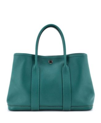  30 Garden Party Tote Leather