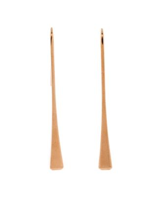  Clou de Forge Drop Earrings 18K Rose Gold