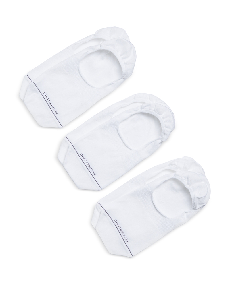 Marcoliani Milano Invisible Touch No Show Socks, Pack of 3