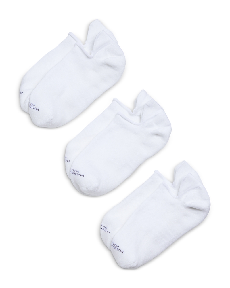 Marcoliani Milano Invisible Touch No Show Socks, Pack of 3