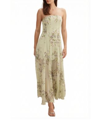  Women's Kimora Strapless Midi Dress