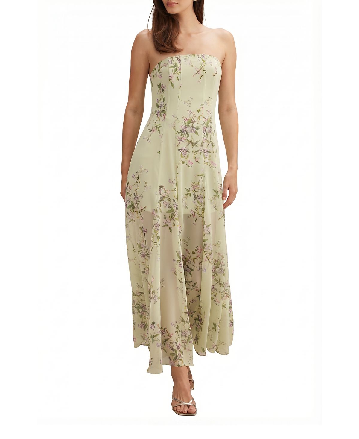 Ever New Women's Kimora Strapless Midi Dress