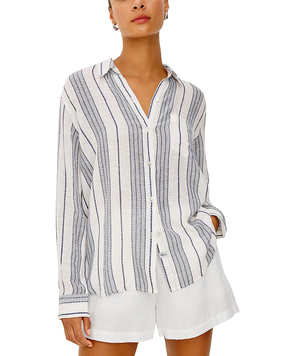 Rails Charli Embroidered Shirt