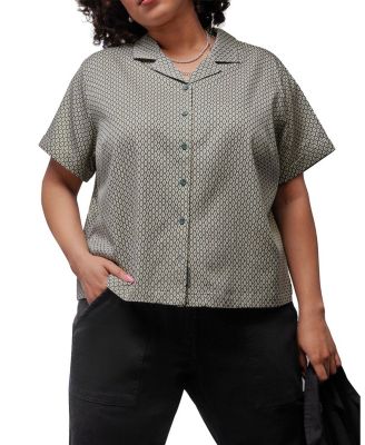 Plus The Everyday Camp Button Up Shirt