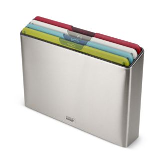 Joseph Joseph Folio Steel Chopping Boards, 4-Piece Set