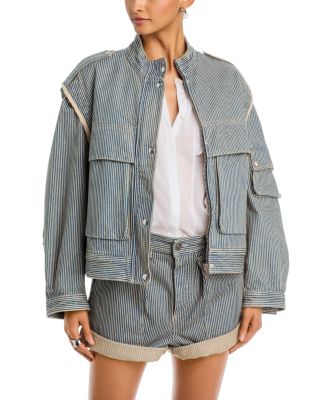 Edany Railroad Stripe Jacket