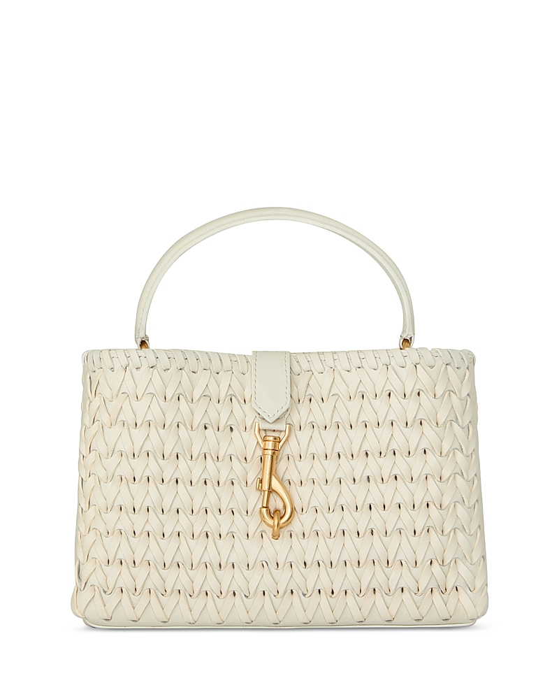 Rebecca Minkoff Megan Woven Top Handle Bag