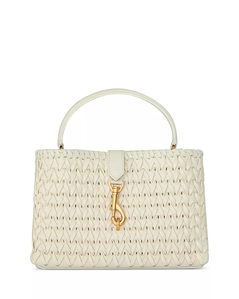 Rebecca Minkoff Megan Woven Top Handle Bag