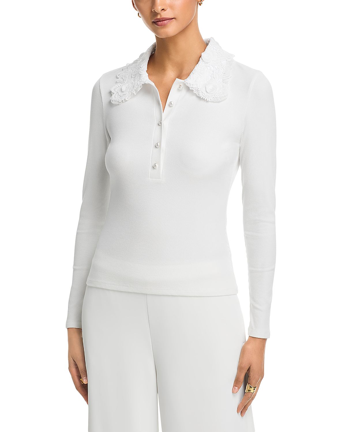 Generation Love Frida Lace Collar Top