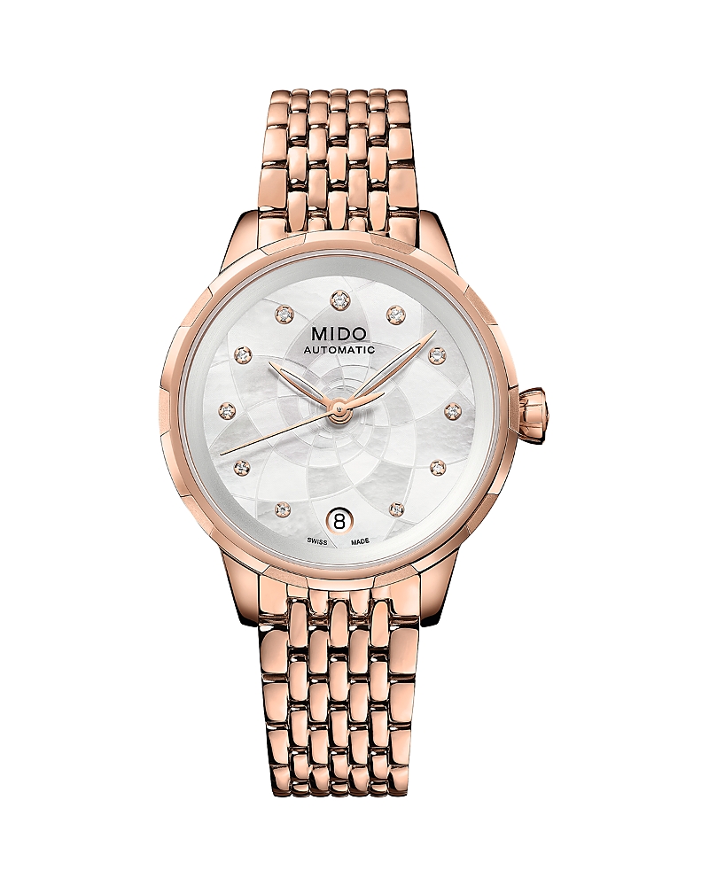 Mido Rainflower Watch, 34mm
