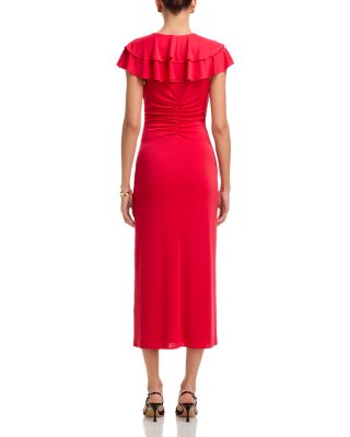 red velvet dress formal 2023 Red Color Velvet Long Prom Dresses, Newest Mermaid Evening Party   ClaireBridal