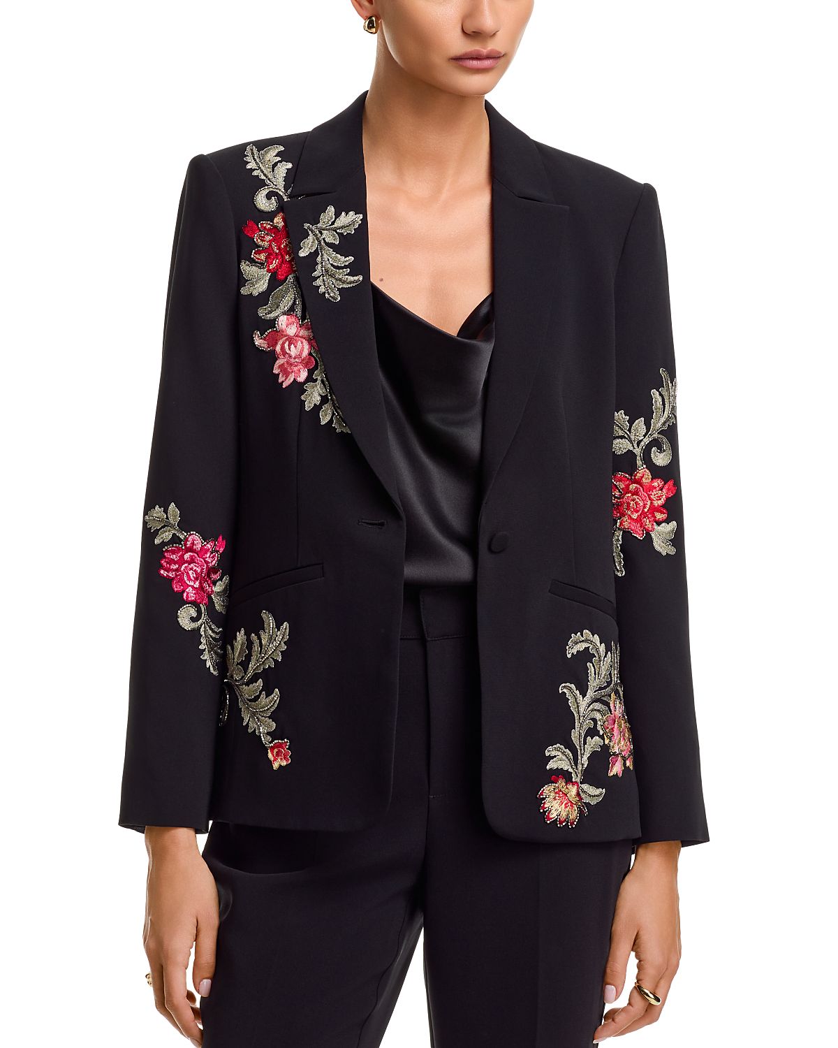 Cinq a Sept Rococo Embroidered Karlie Blazer