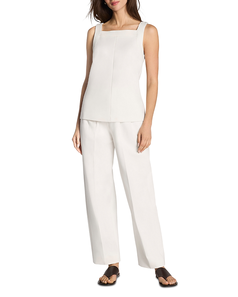 Spanx Ponte Jacquard Square Neck Tank
