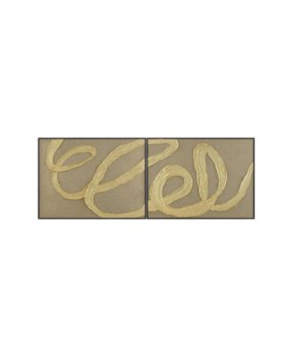 Rubans Framed Art, Set of 2